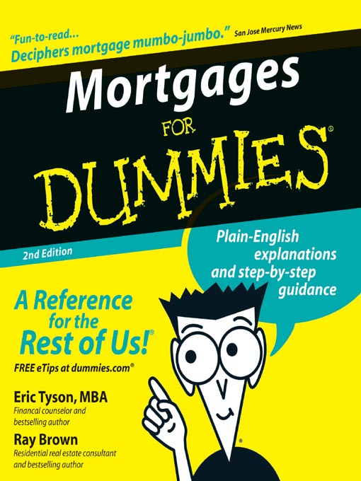 Title details for Mortgages for Dummies® by Eric Tyson - Wait list